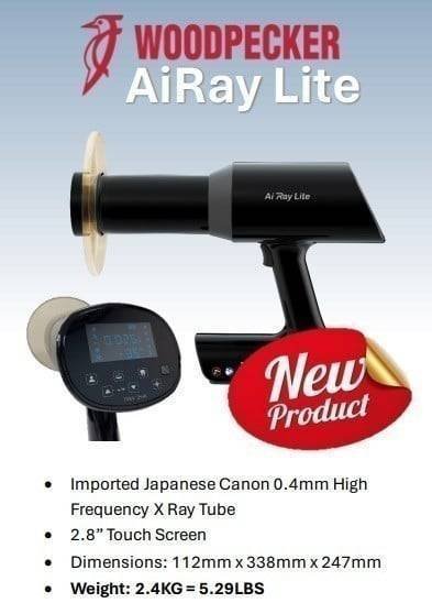 AiRay Lite Portable X-Ray Unit - Woodpecker