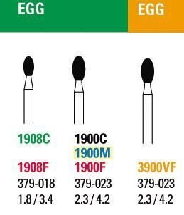 NeoDiamond Egg Burs - Microcopy