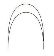 NiTi-Heated-Activated-ArchWire-ATW.jpg NiTi Archwire Natural 014 x 025