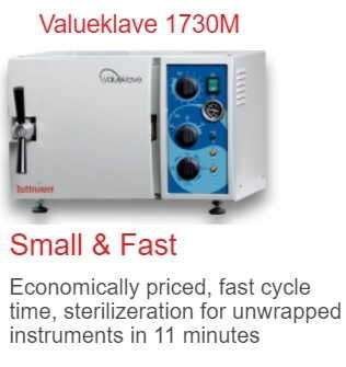 Valueklave 1730 Sterilizer - Tuttnauer