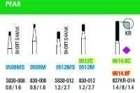NeoDiamond Pear Burs - Microcopy