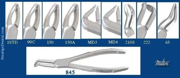 Miltex Grip Deep Extracting Forceps - Integra Miltex