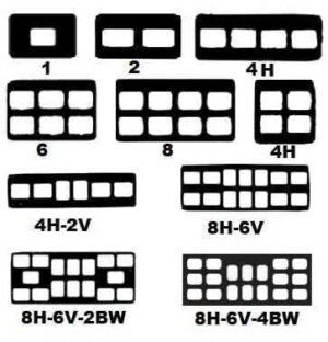 Cardboard X-Ray Film Mounts - Buy 3 Get 1 Free -