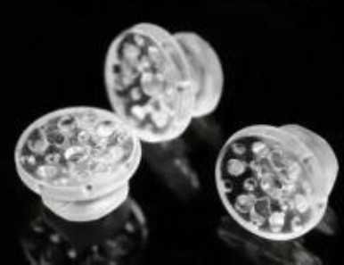 Ceramic Clear Bondable Button