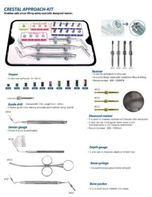 Toca Crestal Approach Kit - Surgident