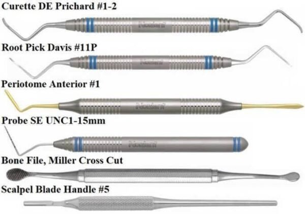 Curette-DE-Prichard-.jpeg Complete Implant Placement Kit - Nordent