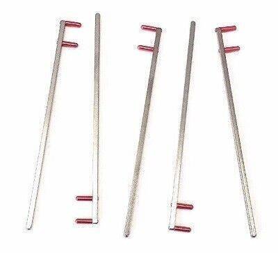 Xcp Stainless Steel Indicator Bitewing Arms - Red