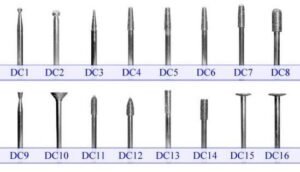 Diamond Coated Burs HP Shank