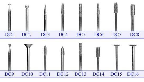 Diamond Coated Burs HP Shank