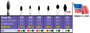 FG Diamond Occlusal Reduction & Finishing Burs