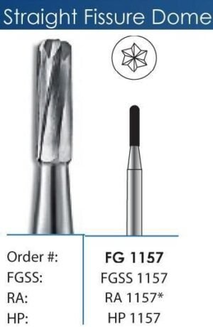 FG Round End Fissure Short Shank Carbide Burs