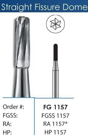 FG Round End Fissure Short Shank Carbide Burs