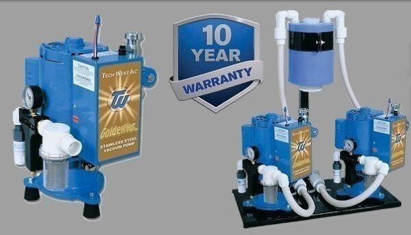 Goldenvac Stainless Steel Liquid Ring Vacuum Pump - Tech West