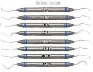 Gracey Curettes - Mini Blade, Long Shank - Nordent