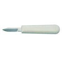 Knife with White Handle - Buffalo