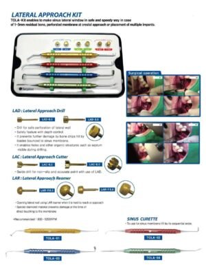 Lateral Approach Kit - Surgident