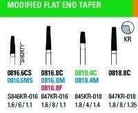 MODIFIED-FLAT-END-TAPER.jpg NeoDiamond Modified Taper Flat End Diamond Burs - Microcopy