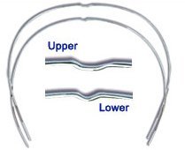 Nickel Titanium Dimpled ArchWire