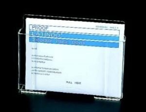 Overglove Box Holder - Plasdent