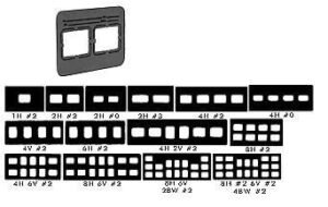 Open Window X-Ray Film Mounts - Buy 3 Get 1 Free