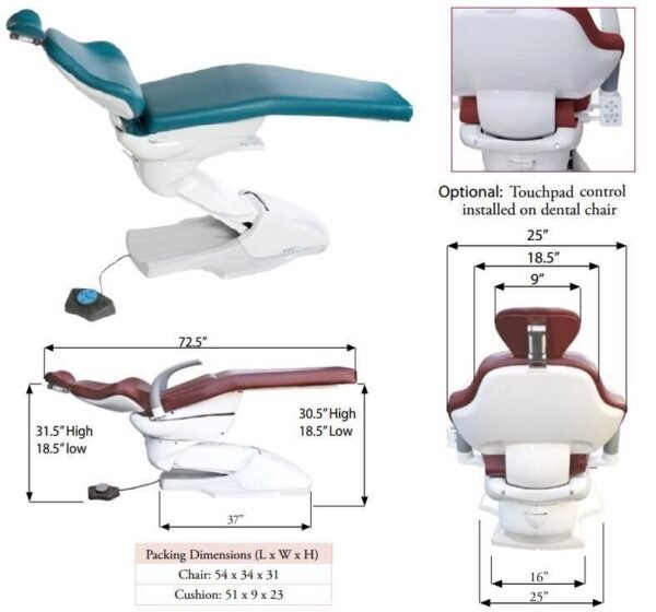 Orthodontic-Hydraulic-Patient-Chair-TPC.jpg Orthodontic Hydraulic Patient Chair - TPC