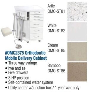 Orthodontic-Mobile-Delivery-Cabinet.jpg Orthodontic Mobile Delivery Cabinet - TPC