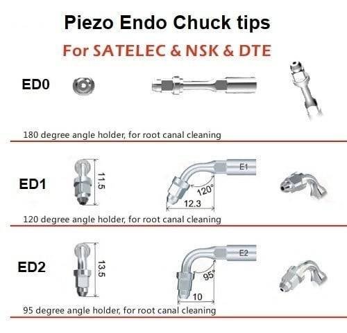 Piezo Endo Chuck tips For SATELEC & NSK & DTE