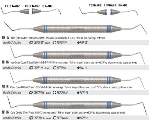 Probes-Periodontal-Double-End-Nordent.jpg Probes - Double End - Nordent