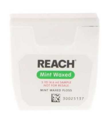 Reach Dental Floss Easy Slide Waxed, Mint - Johnson & Johnson