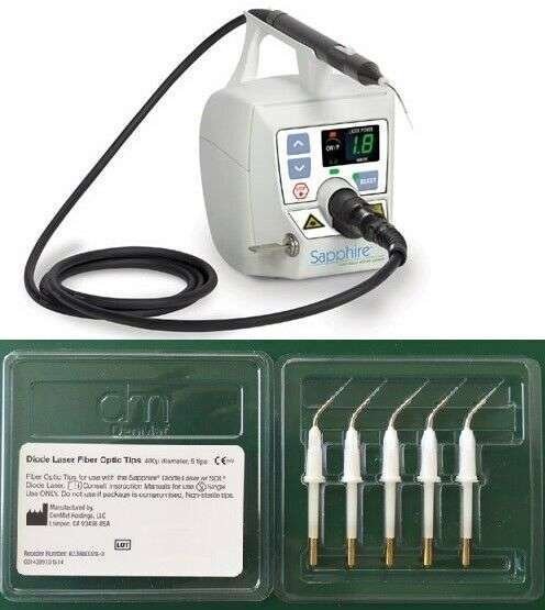 Sapphire Portable Diode Laser Tips - DenMat