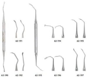 Sinus Lift Curettes - Miltex