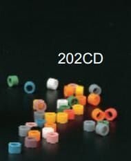 Small Color Code Rings Silicone