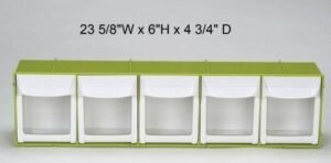Tilt Bin 5-Bin Unit - PlasDent