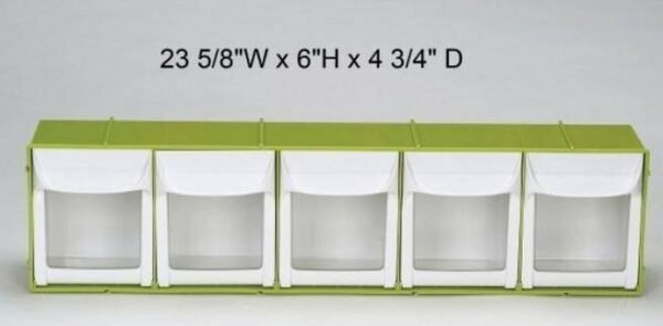Tilt Bin 5-Bin Unit - PlasDent