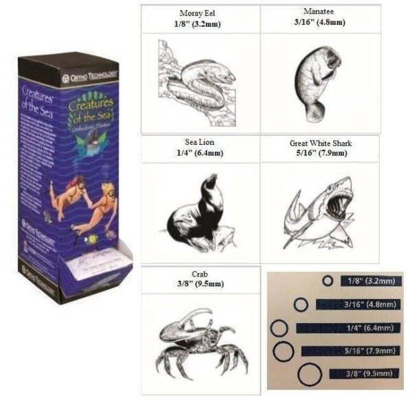 Creatures Of The Sea Elastics - Heavy Non-Latex
