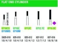 NeoDiamond Flat End Cylinder Burs - Microcopy
