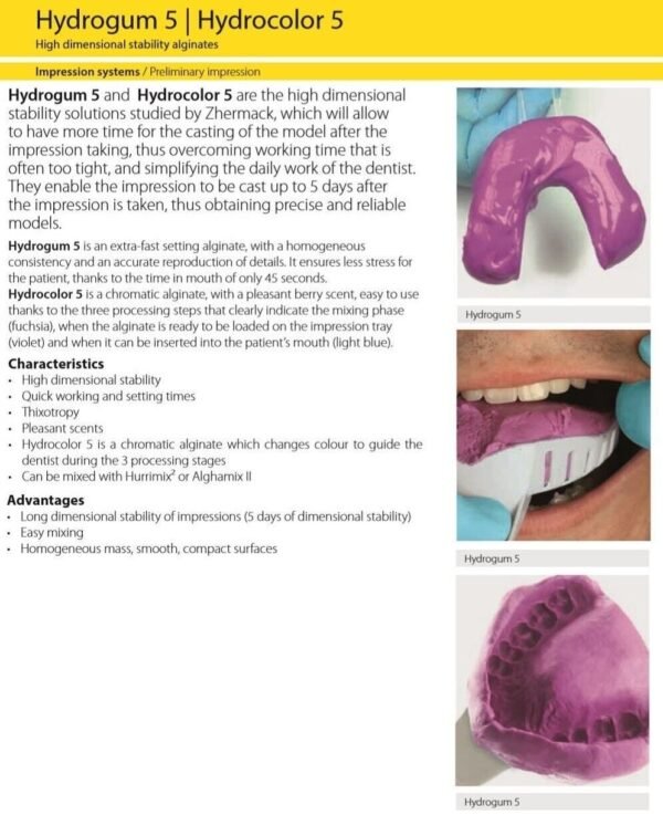 Hydrogum 5 Alginate - Zhermack