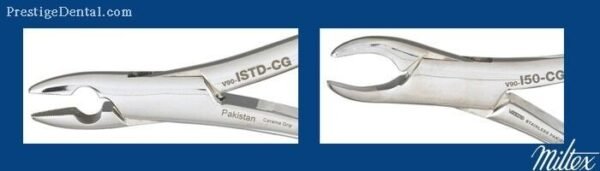 Miltex Ceram-A-Grip Upper Anteriors Forceps - Integra Miltex