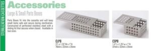 Large - Small Parts Boxes - Nordent