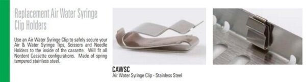 Replacement Air Water Syringe Clip Holder - Nordent