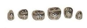 Stainless Steel Second Primary Molar Crowns - DSC